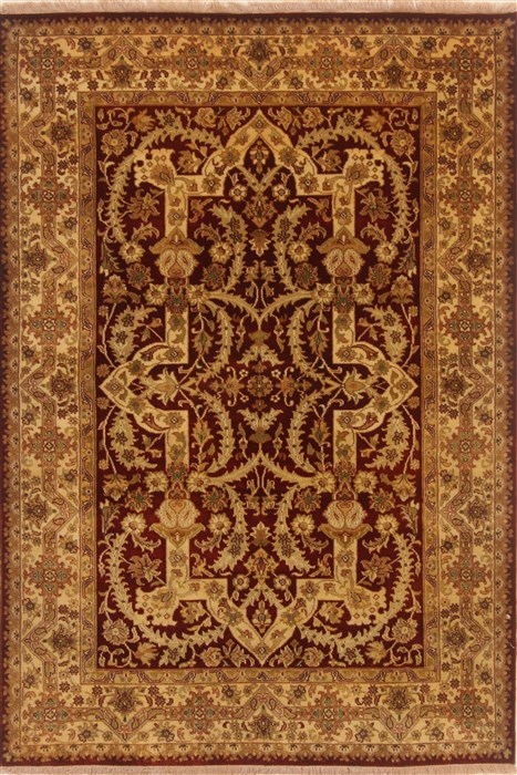 Tabriz Red Hand Knotted 40 X 61 Area Rug 250-19860 Image 0