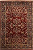 Sarouk Red Hand Knotted 41 X 62  Area Rug 250-19861 Thumb 0