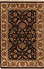 Kashan Black Hand Knotted 40 X 63 Area Rug 250-19869 Thumb 0