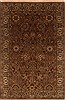 Tabriz Brown Hand Knotted 40 X 60 Area Rug 250-19873 Thumb 0