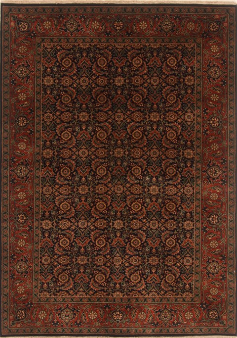 Herati Blue Hand Knotted 40 X 59  Area Rug 250-19877 Image 0