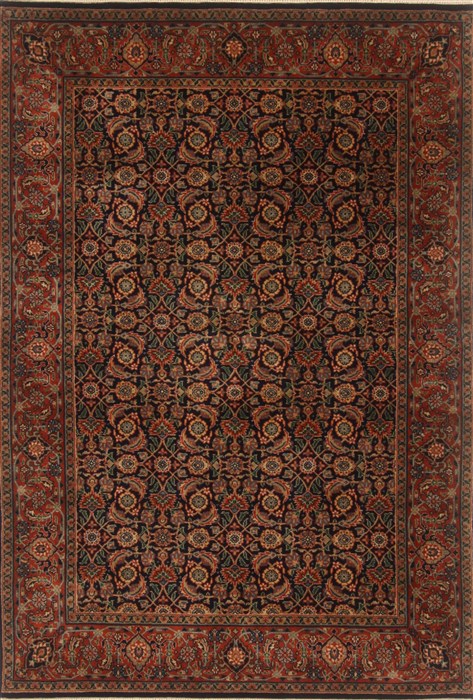 Herati Blue Hand Knotted 40 X 60 Area Rug 250-19880 Image 0