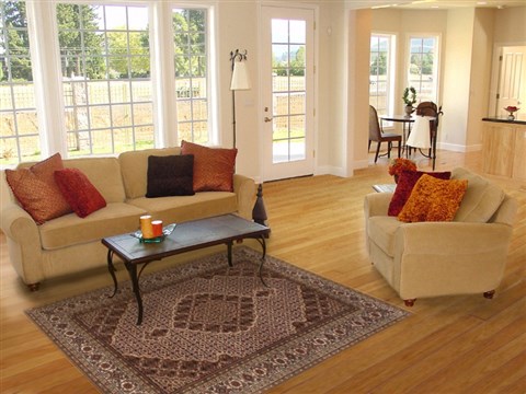 Mahi Beige Hand Knotted 41 X 62  Area Rug 250-19888 Image 5