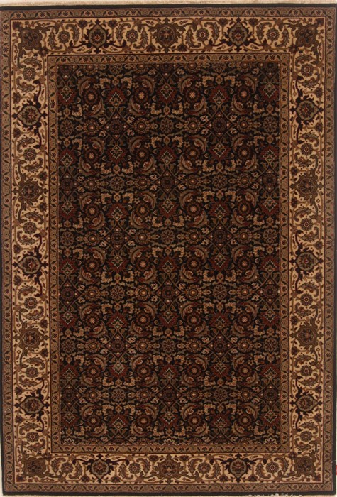 Herati Black Hand Knotted 41 X 62 Area Rug 250-19904 Image 0