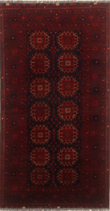 Afshar Blue Hand Knotted 33 X 62  Area Rug 250-19913 Image 0