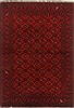 Khan Mohammadi Red Hand Knotted 34 X 49  Area Rug 250-19915 Thumb 0