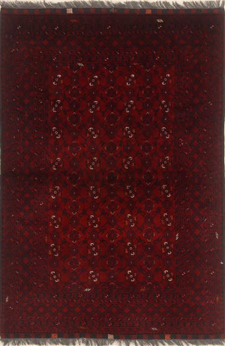 Khan Mohammadi Red Hand Knotted 35 X 52  Area Rug 250-19916 Image 0