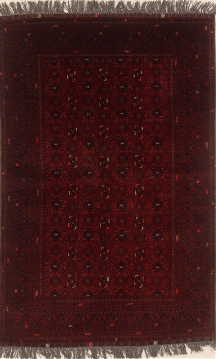 Khan Mohammadi Red Hand Knotted 37 X 56  Area Rug 250-19921 Image 0