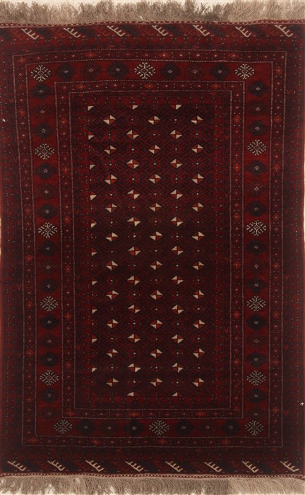 Khan Mohammadi Blue Hand Knotted 36 X 54  Area Rug 250-19925 Image 0