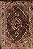 Tabriz Black Hand Knotted 42 X 62 Area Rug 250-19931 Thumb 0