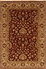 Agra Brown Hand Knotted 40 X 511  Area Rug 250-19933 Thumb 0