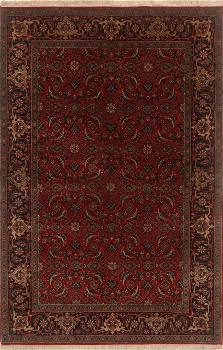 Herati Red Hand Knotted 42 X 63 Area Rug 250-19935 Image 0