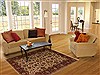 Kashan Beige Hand Knotted 41 X 61 Area Rug 250-19938 Thumb 5