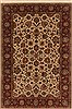 Kashan Beige Hand Knotted 41 X 61  Area Rug 250-19938 Thumb 0
