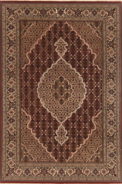 Mahal Brown Hand Knotted 40 X 61 Area Rug 250-19940 Image 0