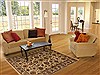 Kashan Beige Hand Knotted 311 X 510 Area Rug 250-19950 Thumb 7