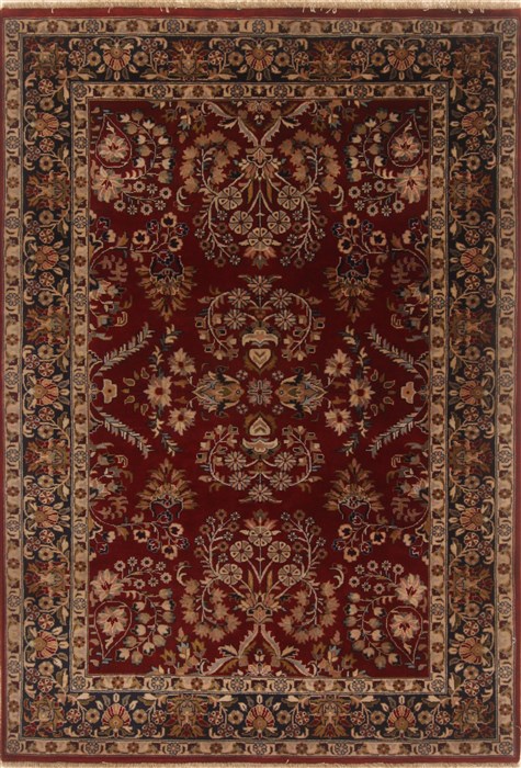 Kashan Red Hand Knotted 41 X 60 Area Rug 250-19951 Image 0
