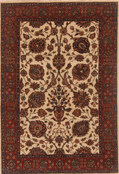 Tabriz Beige Hand Knotted 40 X 61 Area Rug 250-19954 Image 0