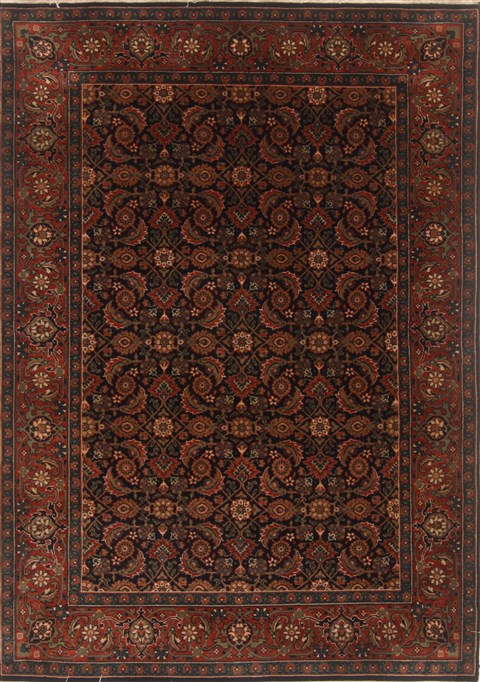 Herati Blue Hand Knotted 42 X 511 Area Rug 250-19955 Image 0