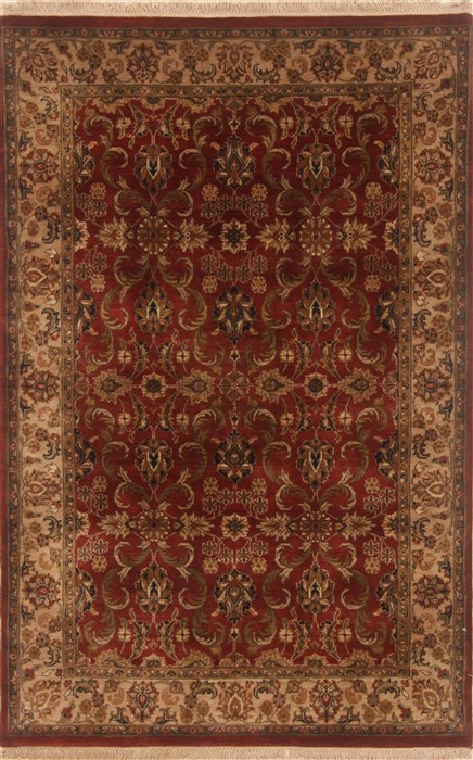 Kashan Brown Hand Knotted 40 X 63 Area Rug 250-19956 Image 0