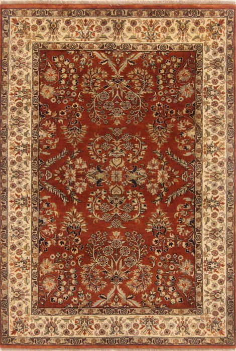 Sarouk Brown Hand Knotted 40 X 511 Area Rug 250-19959 Image 0
