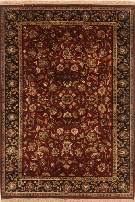 Kashan Red Hand Knotted 41 X 62 Area Rug 250-19960 Image 0