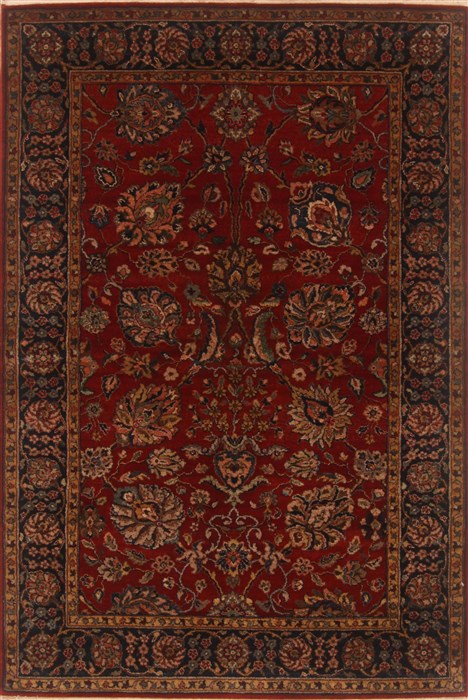Tabriz Red Hand Knotted 40 X 60 Area Rug 250-19964 Image 0