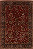 Tabriz Red Hand Knotted 40 X 60  Area Rug 250-19964 Thumb 0