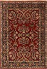 Sarouk Red Hand Knotted 41 X 511  Area Rug 250-19967 Thumb 0