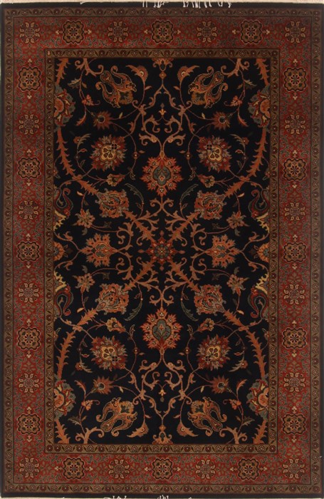 Semnan Blue Hand Knotted 40 X 63 Area Rug 250-19970 Image 0