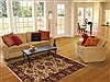 Kashan Beige Hand Knotted 40 X 60 Area Rug 250-19976 Thumb 5
