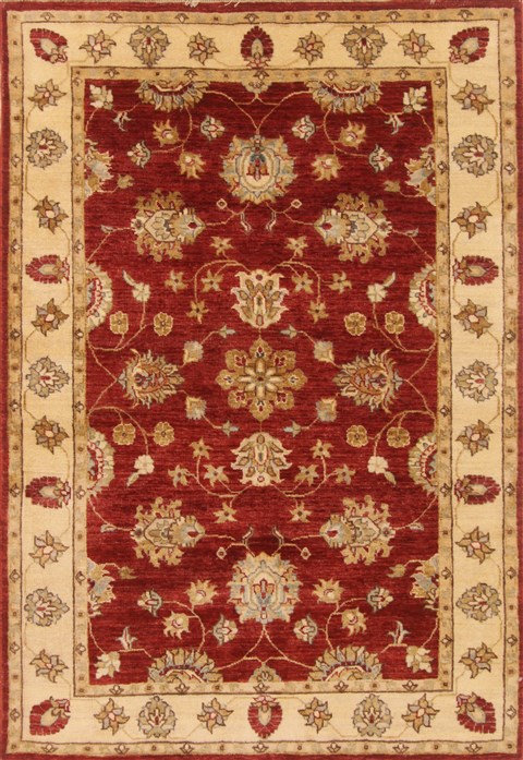 Ziegler Red Hand Knotted 40 X 511  Area Rug 250-19993 Image 0