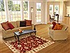 Ziegler Red Hand Knotted 40 X 511  Area Rug 250-19993 Thumb 5