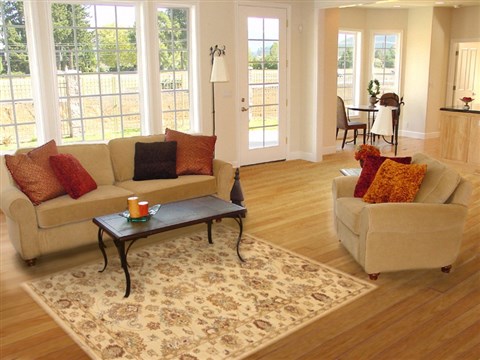 Ziegler Beige Hand Knotted 40 X 62 Area Rug 250-19995 Image 5