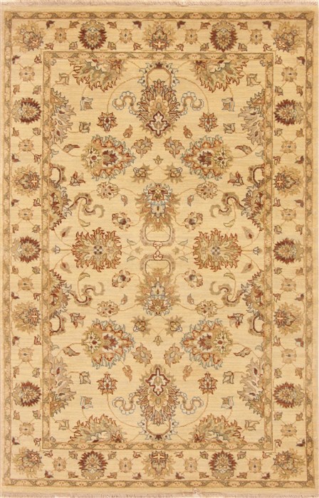 Ziegler Beige Hand Knotted 40 X 62 Area Rug 250-19995 Image 0