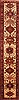 Karajeh Red Runner Hand Knotted 26 X 131  Area Rug 100-20022 Thumb 0