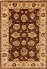 Ziegler Brown Hand Knotted 40 X 60  Area Rug 250-20026 Thumb 0