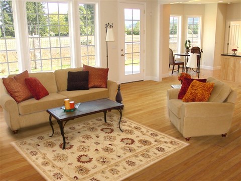 Ziegler Beige Hand Knotted 41 X 511  Area Rug 250-20027 Image 5