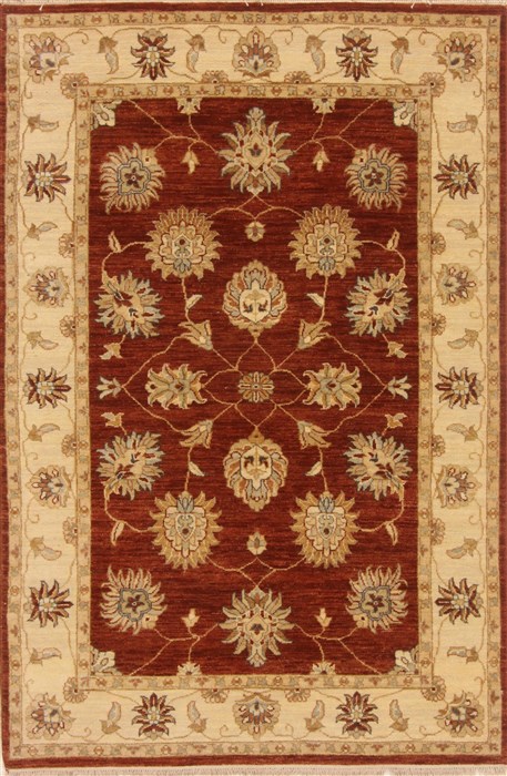 Ziegler Brown Hand Knotted 41 X 63 Area Rug 250-20043 Image 0