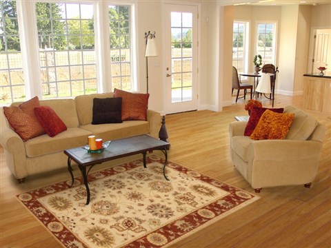 Chobi Beige Hand Knotted 41 X 510  Area Rug 250-20046 Image 5
