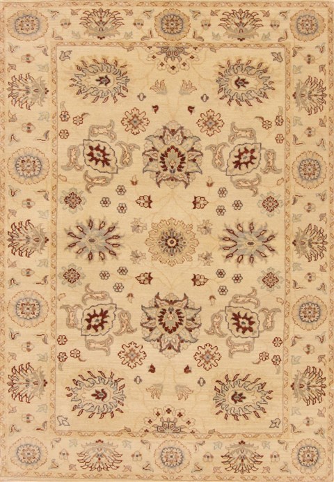 Ziegler Beige Hand Knotted 40 X 511 Area Rug 250-20049 Image 0