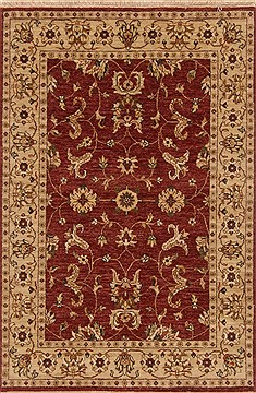 Chobi Brown Hand Knotted 4'0" X 6'1"  Area Rug 250-20051
