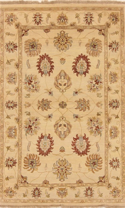 Ziegler Beige Hand Knotted 310 X 62 Area Rug 250-20056 Image 0