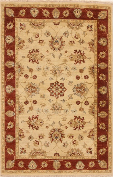 Chobi Beige Hand Knotted 311 X 62 Area Rug 250-20071 Image 0