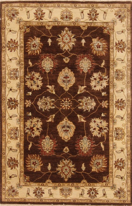 Ziegler Brown Hand Knotted 40 X 62  Area Rug 250-20072 Image 0