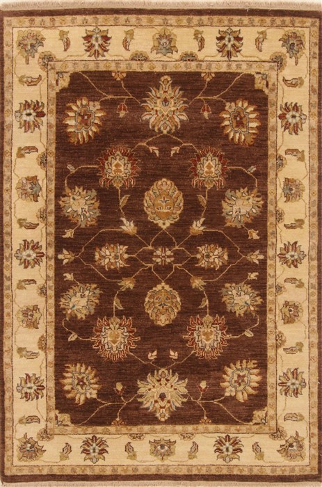 Ziegler Brown Hand Knotted 40 X 60 Area Rug 250-20073 Image 0