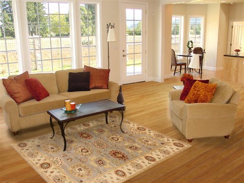 Ziegler Grey Hand Knotted 41 X 62  Area Rug 250-20079 Image 5