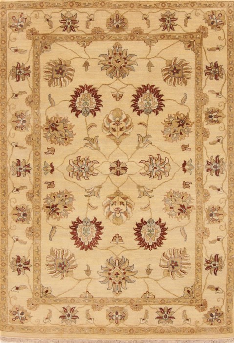Ziegler Beige Hand Knotted 41 X 511  Area Rug 250-20082 Image 0