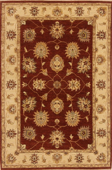 Chobi Brown Hand Knotted 41 X 62 Area Rug 250-20083 Image 0