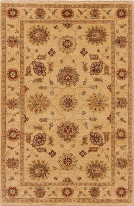 Ziegler Beige Hand Knotted 41 X 62  Area Rug 250-20084 Image 0